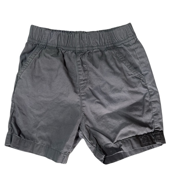 Children’s Place/Pekkle Navy Blue & Grey Cotton Shorts 2T Boys - Picture 3 of 6